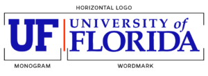 UF logo break up explanation
