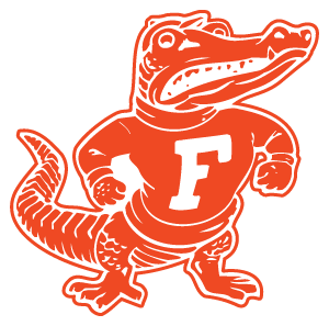 vintage fighting gator logo