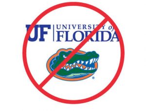 Do not use the UF logo with other logos.