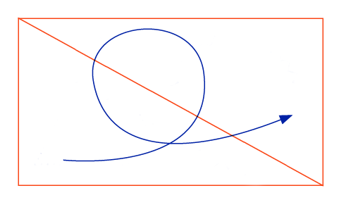 unapproved looped curve