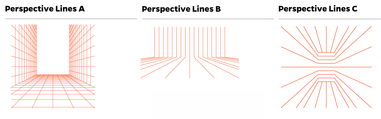 Samples of Perspective Lines