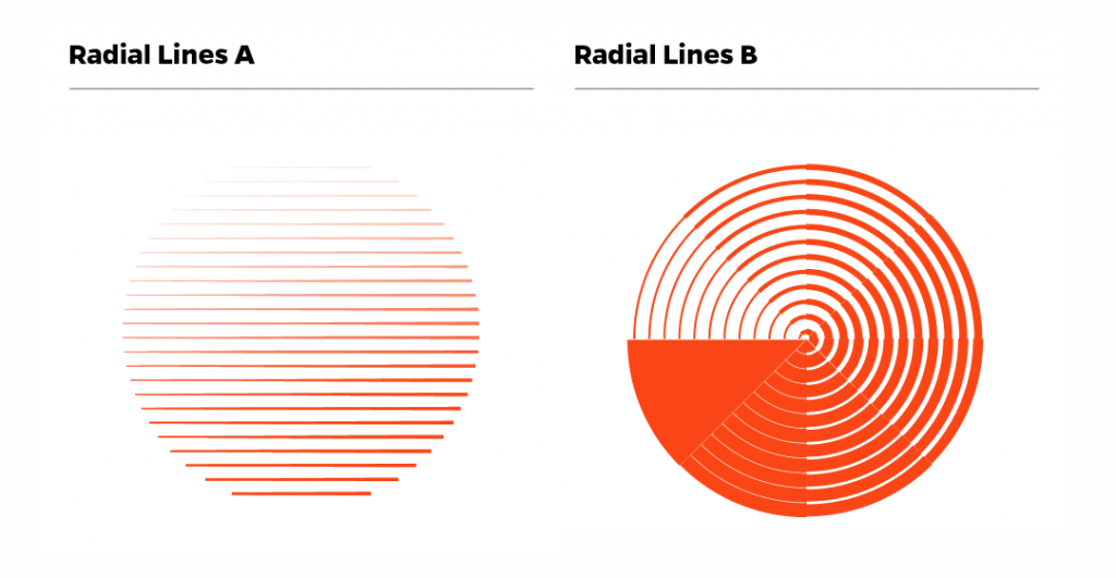 Radial Lines Examples